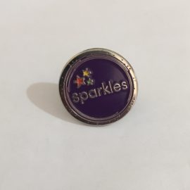 Sparkles pin badges!